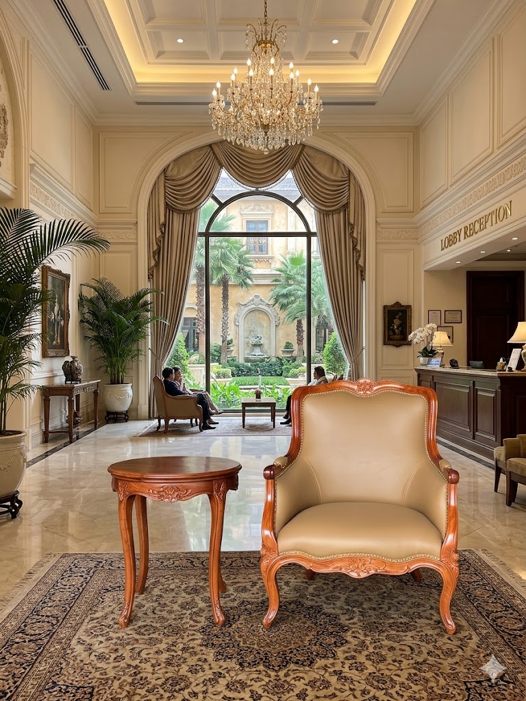 SOFA ĐƠN CỔ ĐIỂN LOUIS 15 ( ARMCHAIR LOUIS 15)
